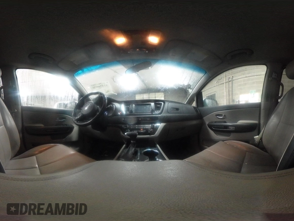 2019 Kia Sedona LX with VIN KNDMB5C11K6500813, listed as a IAAI auction lot 41570570 with 104,480 mi miles. Bid and sale history available at carsss.com. Image 18.