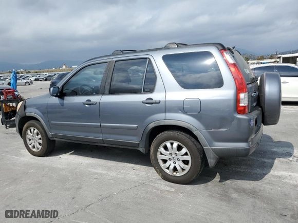 2006 Honda CR-V EX SE with VIN JHLRD789X6C051121, listed as a Copart auction lot 53574175 with 283,274 mi miles and Salvage Title. Bid and sale history available at carsss.com. Image 2.