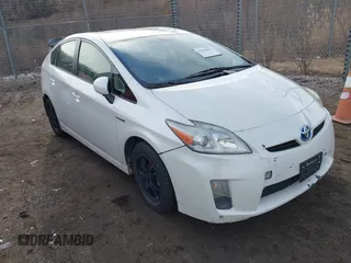2011 Toyota Prius I with VIN JTDKN3DU1B1427404, listed as a IAAI auction lot 41783804 with 207,899 mi miles. Bid and sale history available at carsss.com. Image 1.