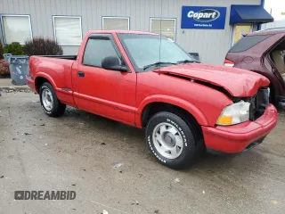 1998 GMC Sonoma SLS with VIN 1GTCS14X5W8503781, listed as a Copart auction lot 43209295 with 169,531 mi miles and Salvage Title. Bid and sale history available at carsss.com. Image 4.