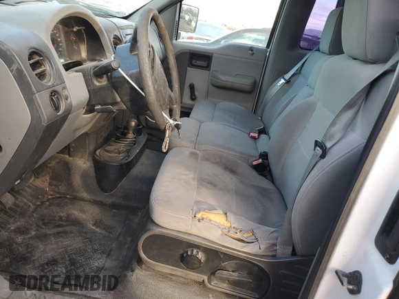 2008 Ford F-150 XL with VIN 1FTRF14V68KD58687, listed as a Copart auction lot 84562064 with 189,533 mi miles and Salvage Title. Bid and sale history available at carsss.com. Image 7.