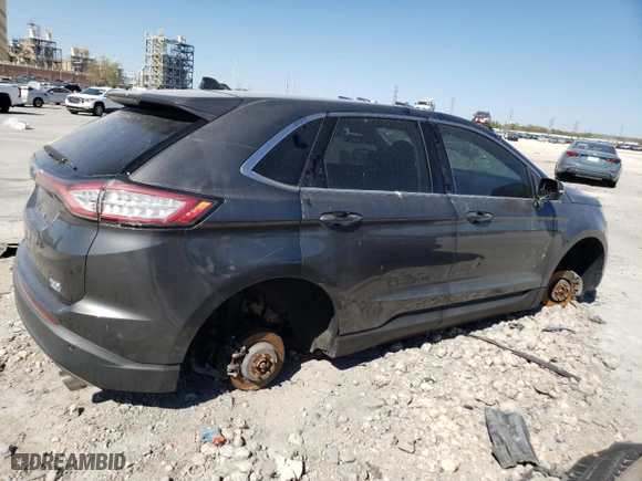 2016 Ford Edge SEL with VIN 2FMPK4J90GBC31871, listed as a Copart auction lot 49785335 with 188,275 mi miles and Salvage Title. Bid and sale history available at carsss.com. Image 3.