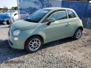 2012 FIAT 500 Pop with VIN 3C3CFFAR4CT313298, listed as a Copart auction lot 53444135 with 139,264 mi miles and Salvage Title. Bid and sale history available at carsss.com. Image 1.