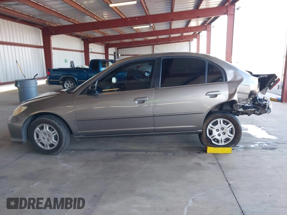 2005 Honda Civic LX with VIN JHMES16575S006171, listed as a IAAI auction lot 42173885 with 118,122 mi miles and . Bid and sale history available at DreamBid. Image 15.