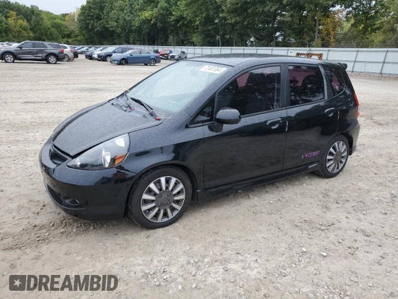 2007 Honda Fit Sport with VIN JHMGD38667S011269, listed as a Copart auction lot 72401364 with 177,032 mi miles and Clean Title. Bid and sale history available at carsss.com. Image 1.