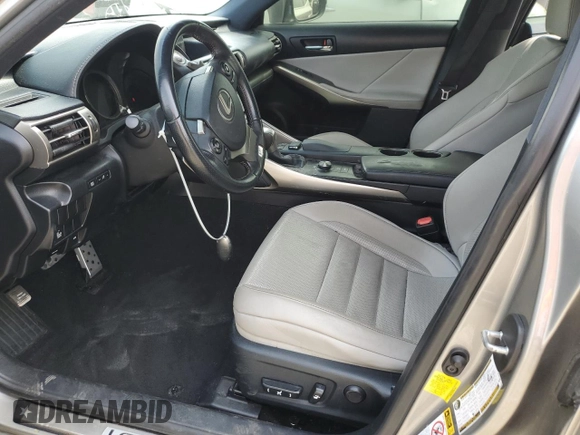 2015 Lexus IS 350 с VIN JTHBE1D25F5019956, выставлен на аукционе Copart как лот 54515915 с пробегом Не указан миль и Списание • Salvage title. История ставок и продаж доступна на DreamBid. Изображение 7.