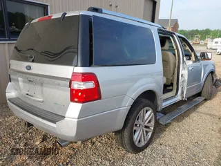 2015 Ford Expedition Max Limited with VIN 1FMJK2ATXFEF42782, listed as a IAAI auction lot 42094729 with 169,799 mi miles and . Bid and sale history available at DreamBid. Image 4.