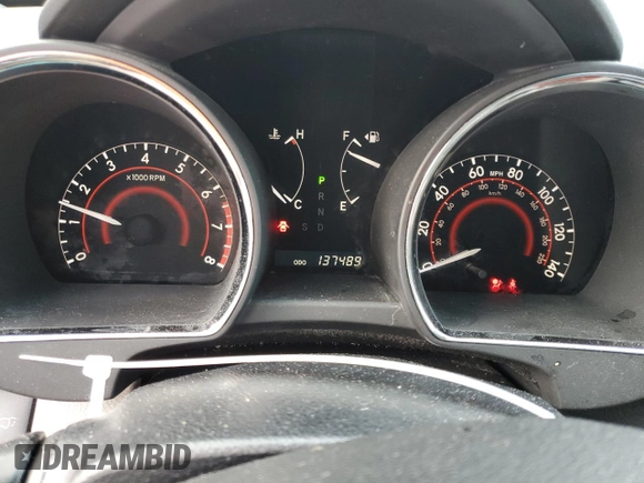 2012 Toyota Highlander Limited with VIN 5TDDK3EH5CS163532, listed as a Copart auction lot 50511525 with 137,489 mi miles and Salvage Title. Bid and sale history available at carsss.com. Image 9.