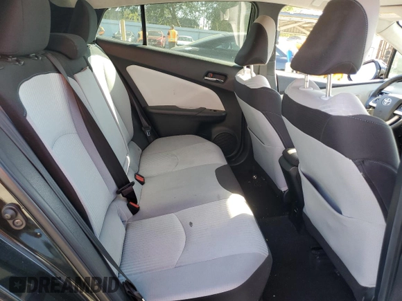 2016 Toyota Prius Four with VIN JTDKARFU1G3525730, listed as a Copart auction lot 47056345 with 62,434 mi miles and Salvage Title. Bid and sale history available at carsss.com. Image 10.