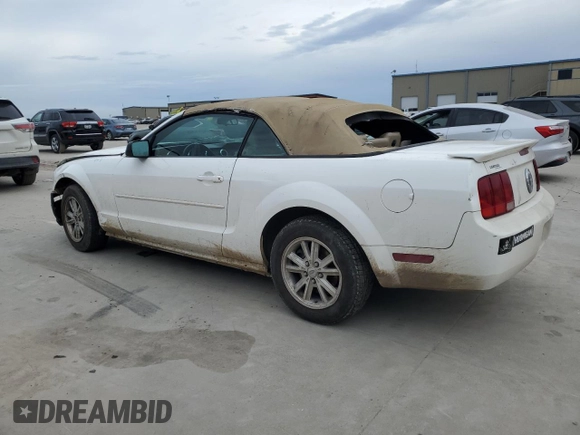 2008 Ford Mustang Deluxe with VIN 1ZVHT84N885204930, listed as a Copart auction lot 89170365 with Not Provided miles and Clean Title. Bid and sale history available at carsss.com. Image 2.