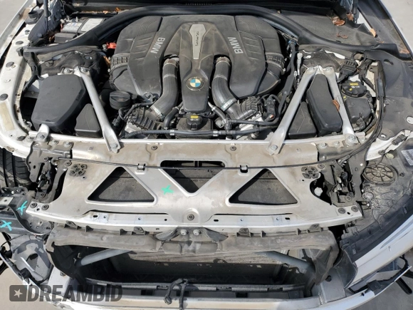 2019 BMW 7 Series 750i with VIN WBA7F0C59KGM24241, listed as a Copart auction lot 45171345 with 60,443 mi miles and Salvage title. Bid and sale history available at DreamBid. Image 11.
