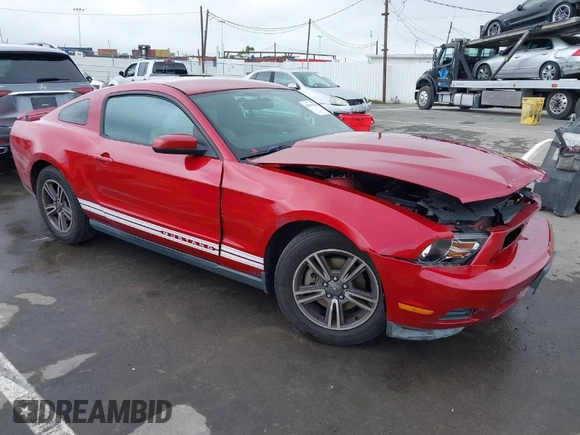 2012 Ford Mustang V6 Premium with VIN 1ZVBP8AM4C5226597, listed as a IAAI auction lot 41931578 with 120,320 mi miles. Bid and sale history available at carsss.com. Image 1.