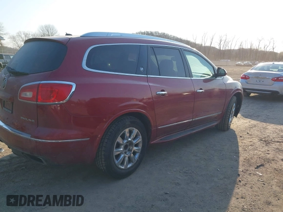 2013 Buick Enclave Premium with VIN 5GAKRDKD9DJ169778, listed as a IAAI auction lot 41779823 with 145,481 mi miles and . Bid and sale history available at DreamBid. Image 4.