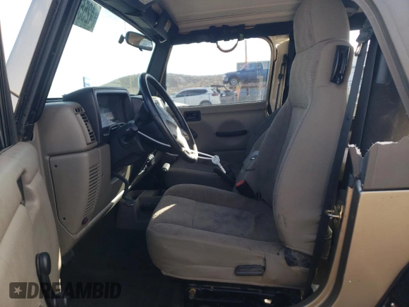 2005 Jeep Wrangler Sport with VIN 1J4FA49S95P311101, listed as a Copart auction lot 42558365 with 108,272 mi miles and Salvage Title. Bid and sale history available at carsss.com. Image 7.