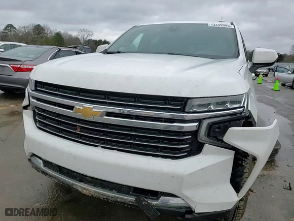 2021 Chevrolet Tahoe LT with VIN 1GNSCNKD5MR402845, listed as a Copart auction lot 43349095 with 68,369 mi miles and Salvage Title. Bid and sale history available at carsss.com. Image 11.