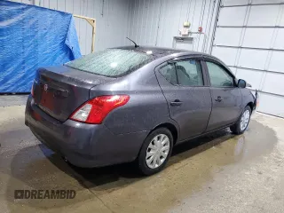 2015 Nissan Versa SV with VIN 3N1CN7AP4FL916133, listed as a Copart auction lot 55012905 with 102,026 mi miles and Salvage title. Bid and sale history available at DreamBid. Image 3.