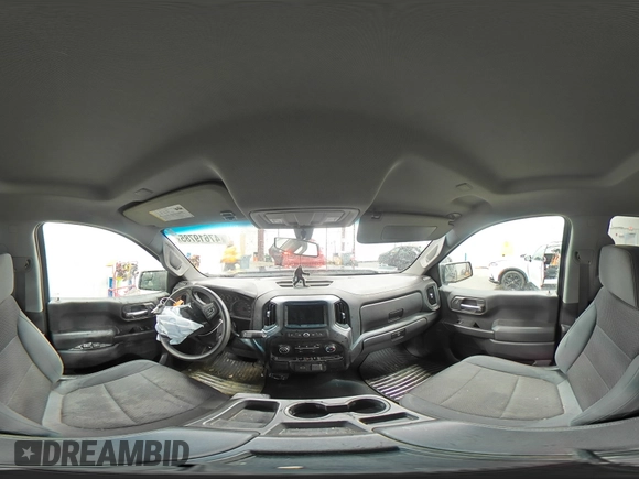 2019 Chevrolet Silverado 1500 Custom with VIN 3GCPYBEH2KG309386, listed as a Copart auction lot 47619785 with Not Provided miles and Salvage Title. Bid and sale history available at DreamBid. Image 12.