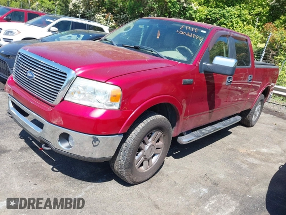2007 Ford F-150 XLT with VIN 1FTPW14V87KD36051, listed as a IAAI auction lot 42022844 with 147,606 mi miles and . Bid and sale history available at DreamBid. Image 2.