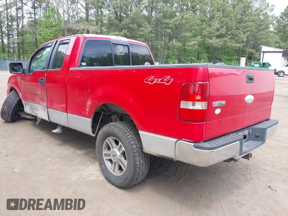 2007 Ford F-150 XLT with VIN 1FTPX14V07FA83135, listed as a IAAI auction lot 42065923 with 202,579 mi miles. Bid and sale history available at carsss.com. Image 3.