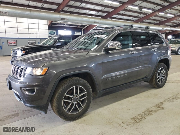2020 Jeep Grand Cherokee Limited with VIN 1C4RJFBG8LC218093, listed as a Copart auction lot 50841245 with 55,125 mi miles and Salvage Title. Bid and sale history available at carsss.com. Image 1.