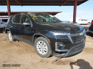 2022 Chevrolet Traverse LS with VIN 1GNERFKW5NJ158391, listed as a IAAI auction lot 41287326 with 28,660 mi miles. Bid and sale history available at carsss.com. Image 1.