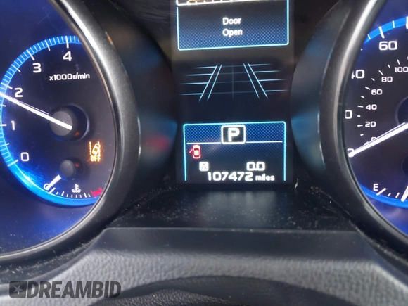 2019 Subaru Legacy with VIN 4S3BNAB6XK3027239, listed as a IAAI auction lot 41505627 with 107,472 mi miles. Bid and sale history available at carsss.com. Image 7.