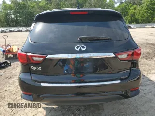 2020 Infiniti QX60 Luxe with VIN 5N1DL0MN7LC500234, listed as a Copart auction lot 53195315 with 116,020 mi miles and Salvage Title. Bid and sale history available at DreamBid. Image 6.