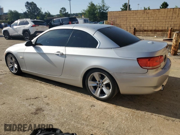 2007 BMW 3 Series 335i with VIN WBAWL73577PX48793, listed as a Copart auction lot 57129955 with 134,546 mi miles and Salvage title. Bid and sale history available at DreamBid. Image 2.