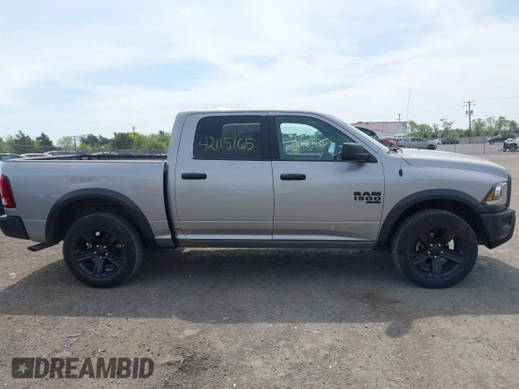 2024 Ram 1500 Classic Warlock with VIN 1C6RR7LG3RS156718, listed as a IAAI auction lot 42115165 with 9,991 mi miles. Bid and sale history available at carsss.com. Image 13.
