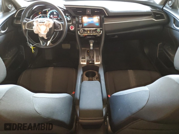 2019 Honda Civic Sedan EX with VIN 19XFC1F31KE207886, listed as a Copart auction lot 51602615 with 56,118 mi miles and Salvage Title. Bid and sale history available at carsss.com. Image 8.