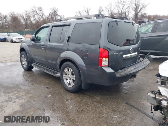 2010 Nissan Pathfinder LE with VIN 5N1AR1NB8AC618785, listed as a IAAI auction lot 41774406 with 172,200 mi miles and . Bid and sale history available at DreamBid. Image 3.