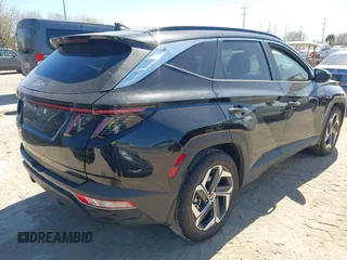 2023 Hyundai Tucson SEL with VIN 5NMJF3AE5PH237043, listed as a IAAI auction lot 41765412 with 24,282 mi miles. Bid and sale history available at carsss.com. Image 4.