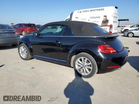 2015 Volkswagen Beetle with VIN 3VW5A7AT4FM813008, listed as a Copart auction lot 87399474 with 111,829 mi miles and Salvage Title. Bid and sale history available at DreamBid. Image 2.