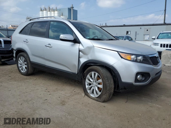 2011 Kia Sorento EX with VIN 5XYKU4A28BG053868, listed as a Copart auction lot 64379513 with 98,758 mi miles and Non Repairable. Bid and sale history available at carsss.com. Image 4.