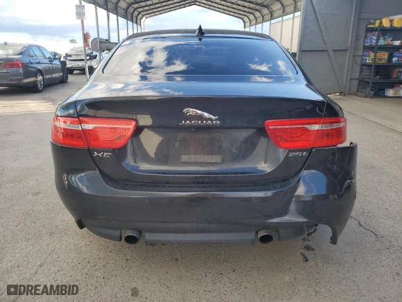 2017 Jaguar XE 25t Prestige with VIN SAJAE4BG4HA963434, listed as a Copart auction lot 48367745 with 86,839 mi miles and Salvage Title. Bid and sale history available at carsss.com. Image 6.