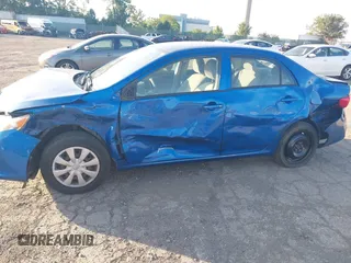 2010 Toyota Corolla with VIN JTDBU4EE4A9116209, listed as a IAAI auction lot 42578162 with 37,955 mi miles and . Bid and sale history available at DreamBid. Image 6.