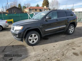 2013 Jeep Grand Cherokee Laredo with VIN 1C4RJFAG4DC641918, listed as a Copart auction lot 50085345 with 123,656 mi miles and Clean Title. Bid and sale history available at carsss.com. Image 1.