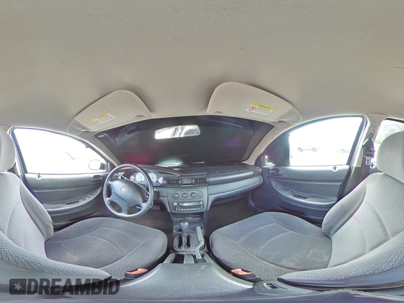 2005 Dodge Stratus SXT z VIN 1B3EL46X15N672038, wystawiony jako Copart lot #67928474 z przebiegiem 181 758 mil mil oraz Czysty tytuł • Clean title. Historia ofert i sprzedaży dostępna na DreamBid. Obrazek 13.