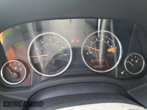 2016 Jeep Compass High Altitude с VIN 1C4NJDEB1GD663102, выставлен на аукционе Copart как лот 61661615 с пробегом 108 631 миль миль и Списание • Salvage title. История ставок и продаж доступна на DreamBid. Изображение 9.