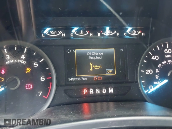 2019 Ford F-150 XL with VIN 1FTEW1E55KFB69767, listed as a IAAI auction lot 42326370 with 143,523 mi miles and . Bid and sale history available at DreamBid. Image 7.