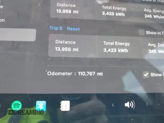 2019 Tesla Model 3 Mid Range with VIN 5YJ3E1EA3KF313425, listed as a IAAI auction lot 41806388 with 110,767 mi miles and . Bid and sale history available at carsss.com. Image 15.