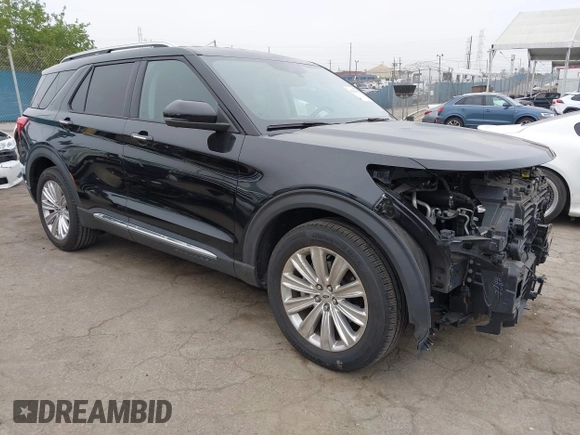 2021 Ford Explorer Limited with VIN 1FMSK7FH6MGA46420, listed as a IAAI auction lot 41992979 with 44,227 mi miles. Bid and sale history available at carsss.com. Image 1.