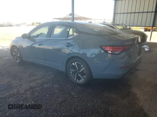2024 Nissan Sentra SV with VIN 3N1AB8CV9RY373418, listed as a Copart auction lot 61962895 with 19,912 mi miles and Clean title. Bid and sale history available at DreamBid. Image 2.