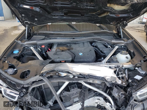 2024 BMW X3 sDrive30i with VIN WBX47DP08RN286581, listed as a Copart auction lot 42040215 with 5,660 mi miles and Non Repairable. Bid and sale history available at DreamBid. Image 12.