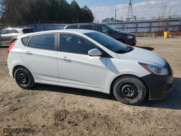 2014 Hyundai Accent GS with VIN KMHCT5AE7EU154616, listed as a Copart auction lot 51067035 with 243,524 mi miles and Clean Title. Bid and sale history available at carsss.com. Image 4.