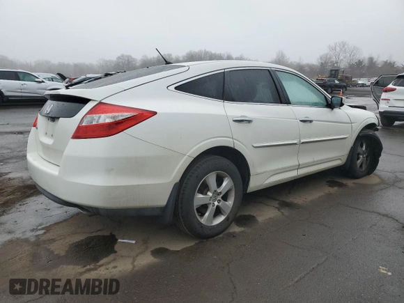 2010 Honda Accord Crosstour EX with VIN 5J6TF1H30AL000543, listed as a Copart auction lot 49593365 with 128,388 mi miles and Salvage Title. Bid and sale history available at carsss.com. Image 3.