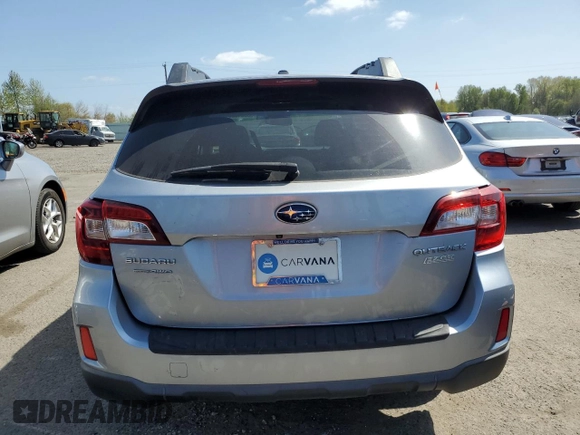 2015 Subaru Outback Premium with VIN 4S4BSAEC2F3349644, listed as a Copart auction lot 53554925 with 100,467 mi miles and Salvage title. Bid and sale history available at DreamBid. Image 6.