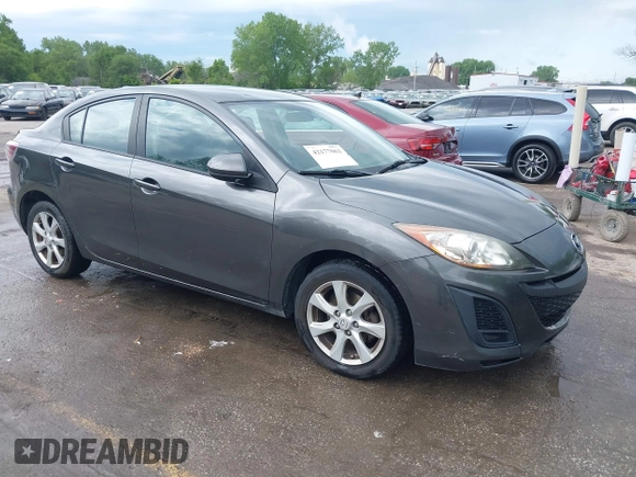 2011 Mazda 3 i Touring with VIN JM1BL1VF7B1419673, listed as a IAAI auction lot 42177062 with 164,567 mi miles and . Bid and sale history available at DreamBid. Image 1.