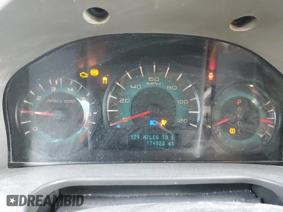 2010 Ford Fusion SE with VIN 3FAHP0HA5AR124459, listed as a Copart auction lot 47598475 with 174,022 mi miles and Salvage Title. Bid and sale history available at DreamBid. Image 9.