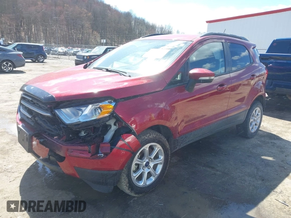 2020 Ford EcoSport SE with VIN MAJ6S3GL8LC317720, listed as a IAAI auction lot 41848210 with 67,513 mi miles and . Bid and sale history available at carsss.com. Image 17.